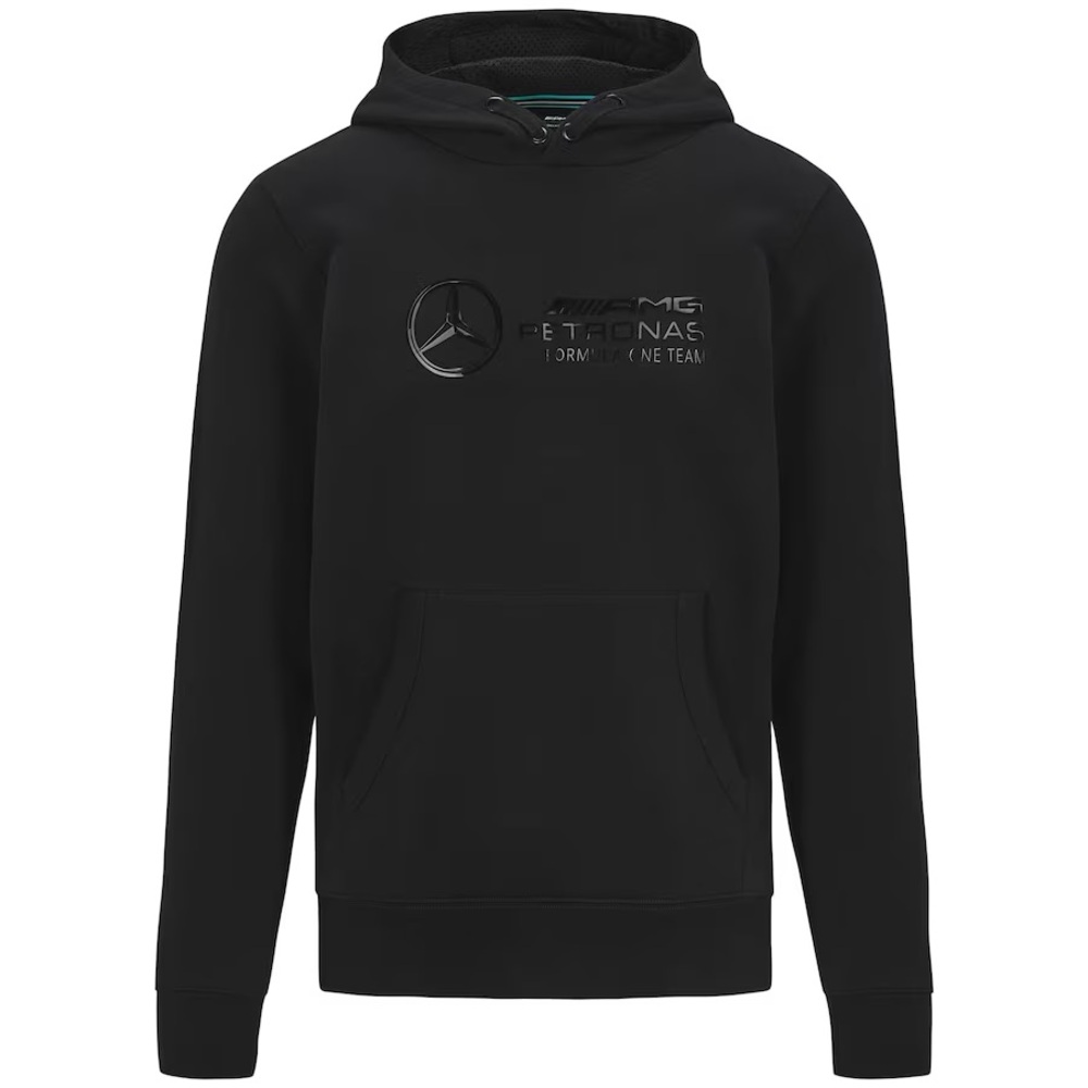 Mercedes AMG Petronas F1 Stealth Large Logo Hooded Sweat